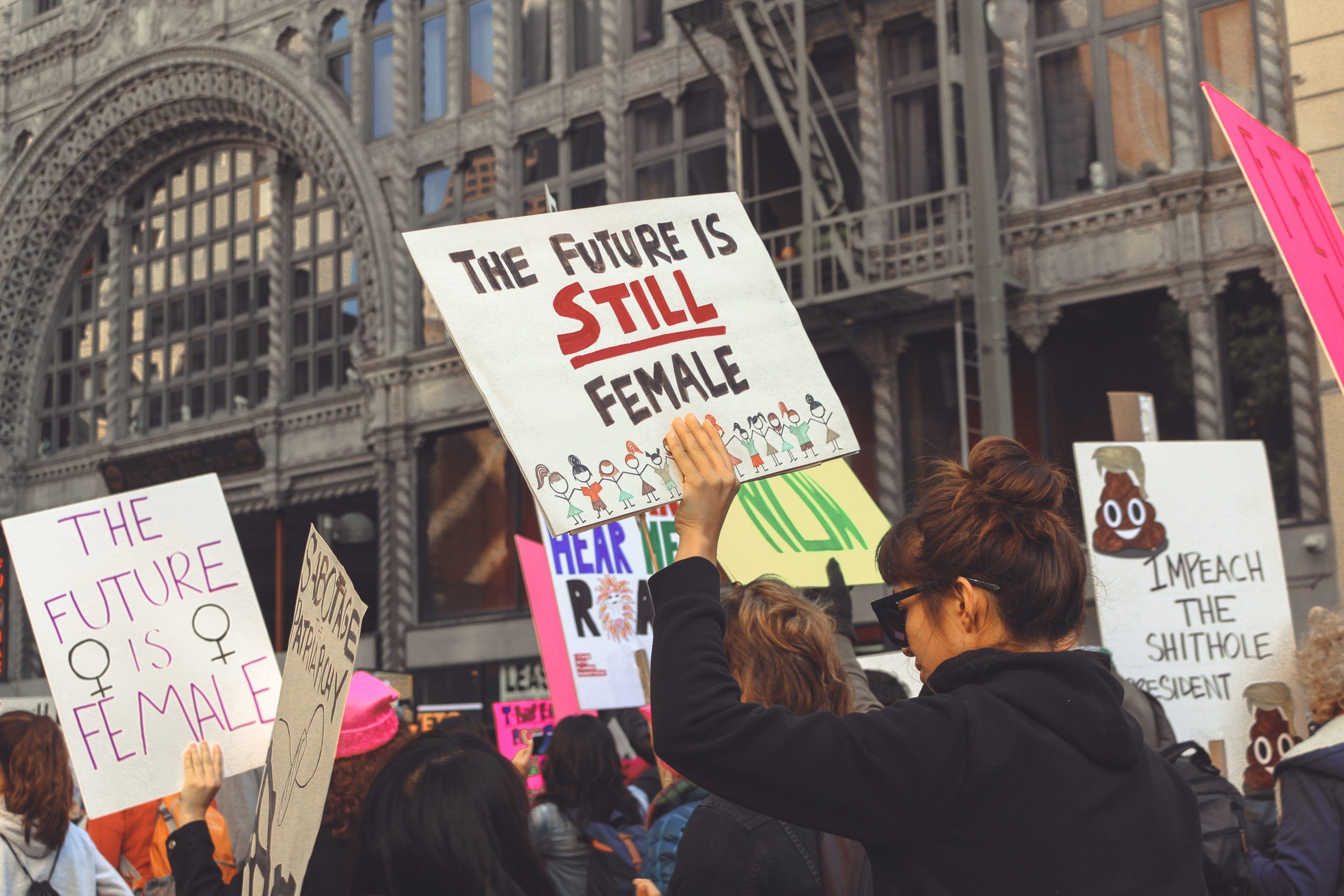 Manifestació contra la violència de génere (Pxfuel)